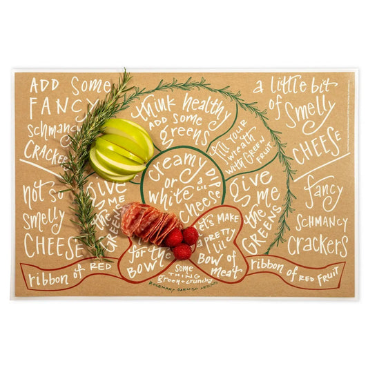 Charcuterie Cheat Sheet | Christmas Wreath
